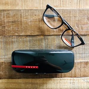 Prada Eyeglasses VPS 06H Havana Rubber Tortoise